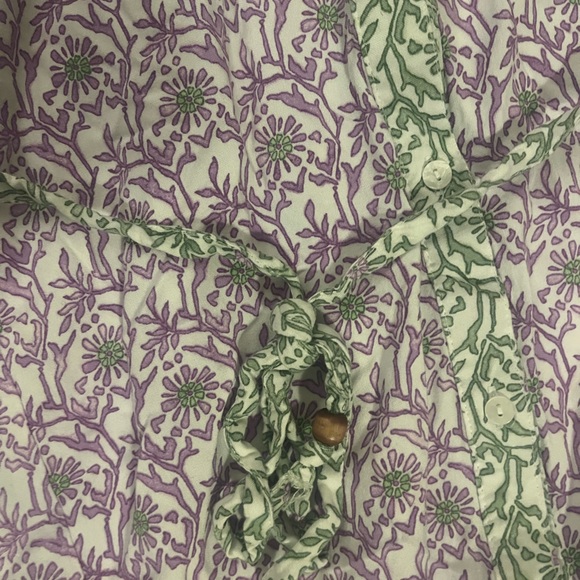 Cactus + Pearl Dress • Midi • Button down • Nursing Friendly • Boutique Style - Picture 5 of 6